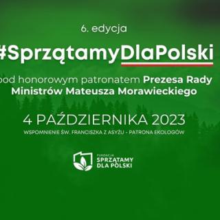 Ogólnopolska akcja #SprzątamyDlaPolski.