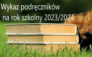 Wykaz podręczników 2023-2024