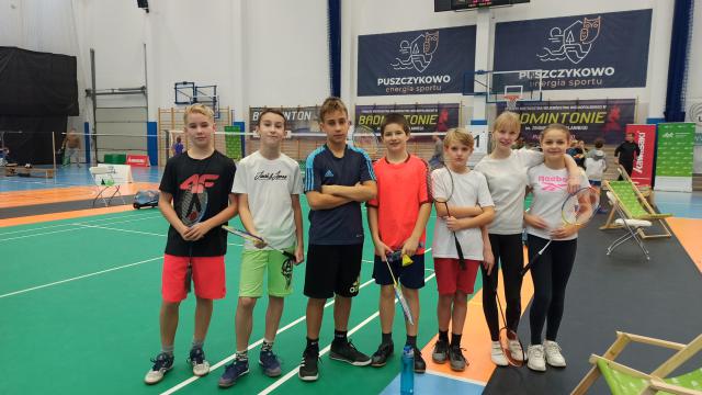 Otwarte Mistrzostwa Województwa Wielkopolskiego w Badmintonie w Puszczykowie - UKS Zasutowo