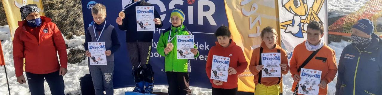 Sukcesy w zawodach w narciarstwie alpejskim w ramach I i II edycji Podkarpackiej Ligi Alpejskiej.