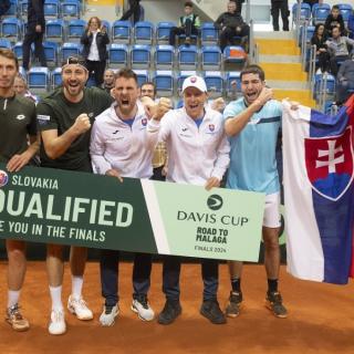 Slovensko postúpilo na finálový turnaj Davis Cupu