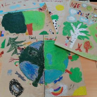 „Chrońmy lasy” - konkurs plastyczny klas II