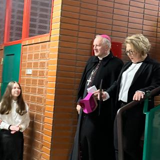 Wizyta Biskupa w naszej szkole