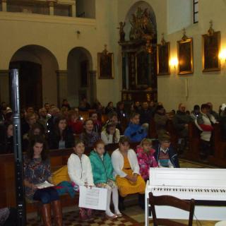 Verejný koncert v kláštornom kostole v Podolínci