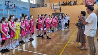 Turniej koszykówki dziewcząt klasy 6 i młodsze