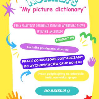 Konkurs plastyczny "My Picture Dictionary" 