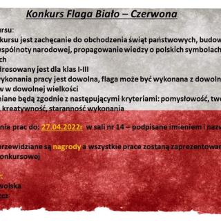 Konkurs "Flaga Biało - Czerwona"