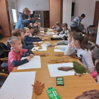 Zajęcia edukacyjne  w  Ośrodku Edukacji Leśnej "Jagiellońskie"