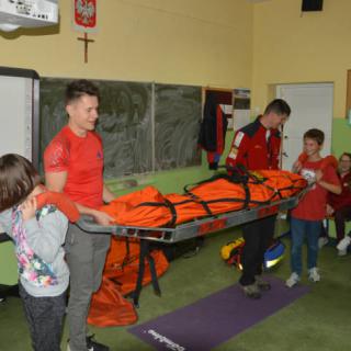 Pierwsza pomoc- spotkanie z ratownikami GOPR w ramach rządowego programu "Bezpieczna+"