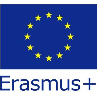 Faga UE i napis Erasmus+