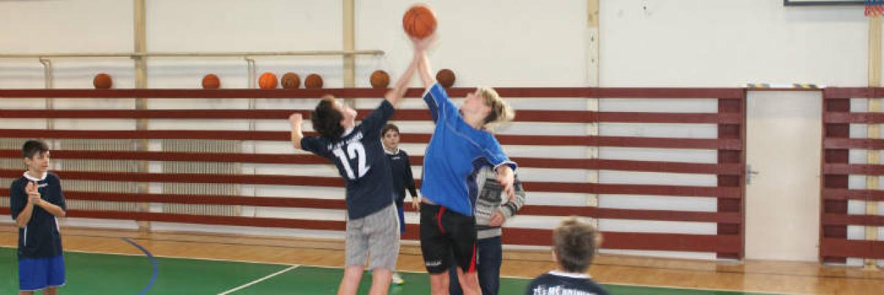 Basketbal ml. chlapci - víťazi obvodu