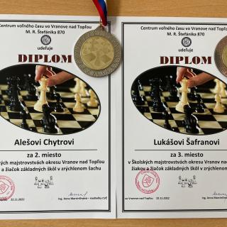 Majstrovstvá žiakov a žiačok v šachu 