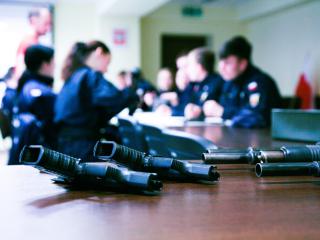 Klasy policyjne z wizytą w KMP w Zabrzu