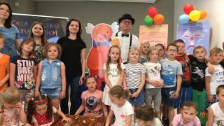 Spotkanie autorskie Plastusiów z WOJCIECHEM WIDŁAKIEM - autorem książek dla dzieci