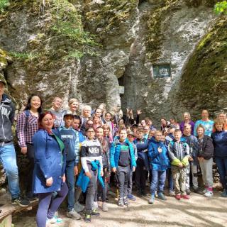 Eko Park Piešťany a jaskyňa Driny s našimi nemeckými priateľmi