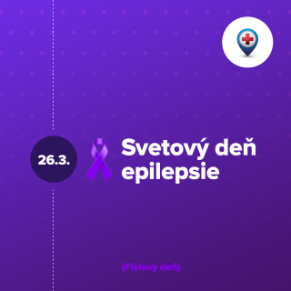 Svetový deň epilepsie – Fialový deň