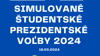 Simulované študentské prezidentské voľby 2024
