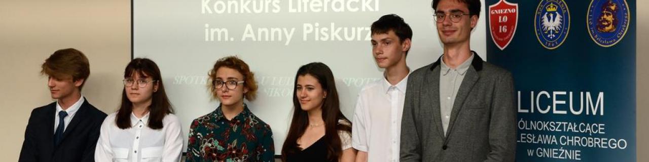 IV Ogólnopolski Konkurs Literacki im. Anny Piskurz - wyróżnienie