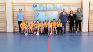 Piłka koszykowa w kategorii dzieci srebrny medal - Śródmiejska Olimpiada Dzieci i Młodzieży
