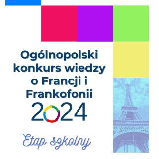 Ogólnopolski konkurs wiedzy o Francji i Frankofonii