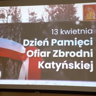 13 kwietnia - Dzień Pamięci Ofiar Zbrodni Katyńskiej 