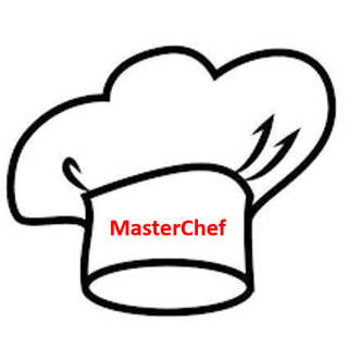 grafika czapki kucharskiej z napisem MasterChef