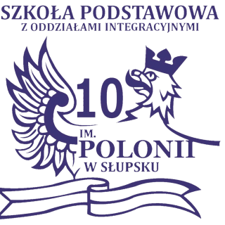 Logo SP 10 w Słupsku