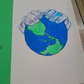 Plakat przedstawiający Ziemię