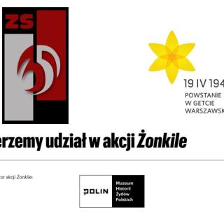 Akcja "Żonkile" w 80. rocznicę wybuchu powstania w getcie warszawskim