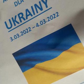 Apteczka dla Ukrainy! - w SP 4