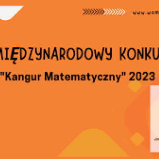 Wyniki Międzynarodowego Konkursu "Kangur matematyczny 2023"