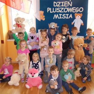 Dzień Pluszowego Misia w Oddziale Przedszkolnym w Wojciechowie