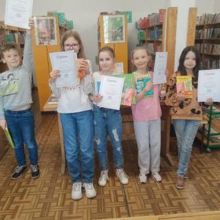 Uczniowie klas 3 nagrodzeni w konkursie Baśnie Pana Andersena