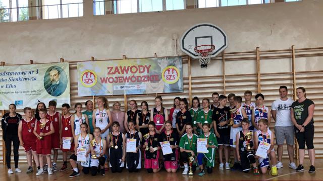 IV miejsce dla naszych koszykarek w Finale Wojewódzkim w Koszykówce 3x3 w Ełku 