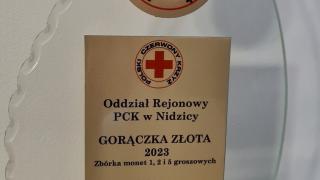 Wyróżnienie za udział w akcji "Gorączka Złota PCK 2023”