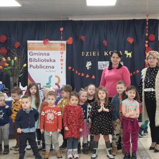                                Światowy Dzień Kota- lekcja biblioteczna dla przedszkolaków