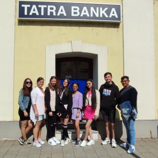 Exkurzia v pobočke Tatrabanky