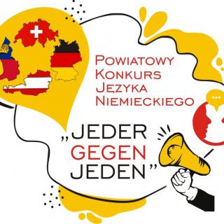 Logo  Powiatowego Konkursu Języka Niemieckiego
