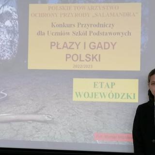 Konkurs Przyrodniczy dla Uczniów Szkół Podstawowych "Płazy i gady Polski" - etap wojewódzki