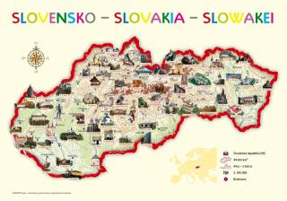 Slovensko na mape - projektové vyučovanie v IV. A