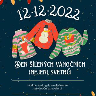 Den šílených vánočních (nejen) svetrů 12. 12. 2022