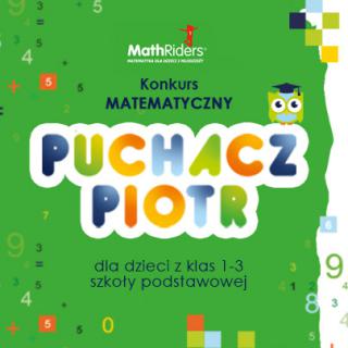 Uczeń naszej szkoły w finale Ogólnopolskiego  Konkursu Matematycznego "Puchacz Piotr"