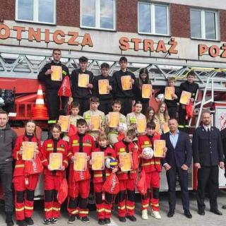 Eliminacje Ogólnopolskiego Turnieju Wiedzy Pożarniczej ”Młodzież Zapobiega Pożarom”  – nasi uczniowie laureatami pierwszej tury zmagań