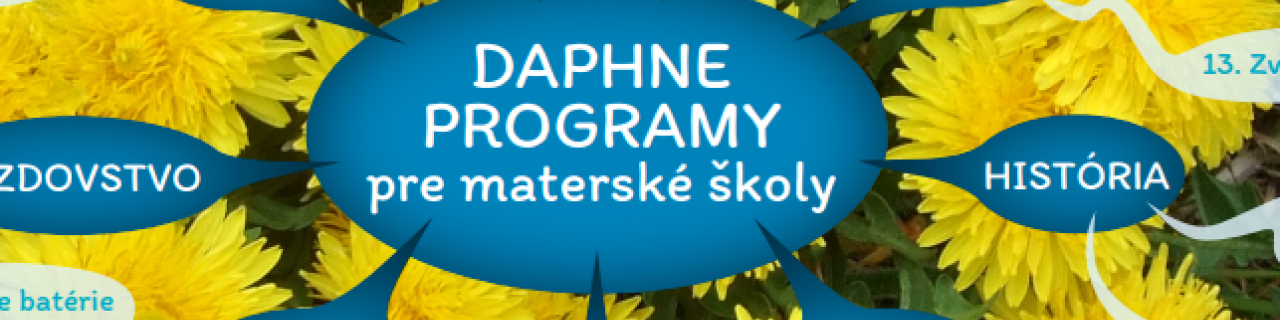 Environmentálne vzdelávanie s DAPHNE