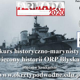 Konkurs historyczno-marynistyczny ARMADA 2020