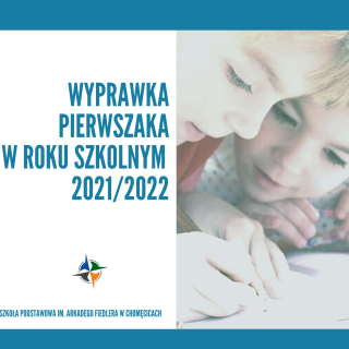 Wyprawka pierwszoklasisty na rok szkolny 2021/2022