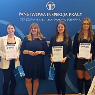 Uczniowie ZST Pleszew w czołówce konkursu "Poznaj swoje prawa w pracy"