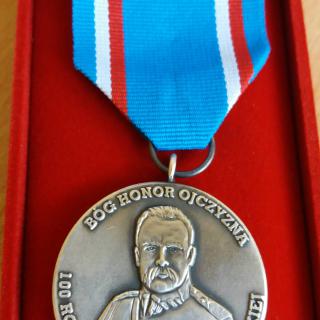 Medal 100-lecia Bitwy Warszawskiej „Cud nad Wisłą”