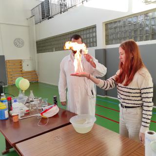 Chemická show v našej škole