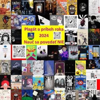 On-line hlasovanie súťaže „Plagát a príbeh roka 2024 – Nauč sa povedať NIE“